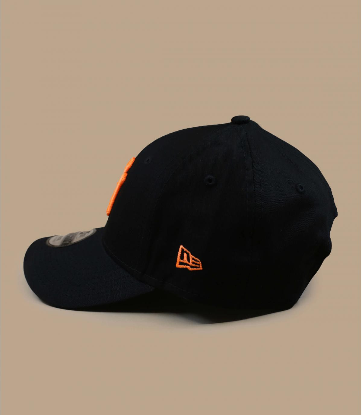 NY oranje zwarte kinderpet NY oranje zwarte kinderpet